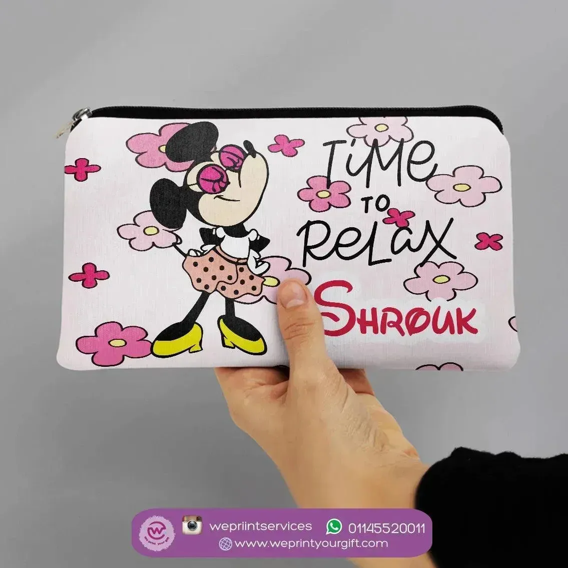 Canvas - Pencil Case - Minnie Mouse