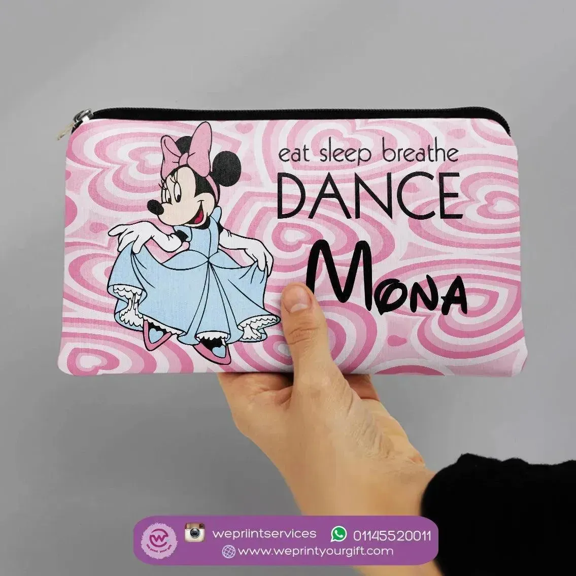 Canvas - Pencil Case - Minnie Mouse