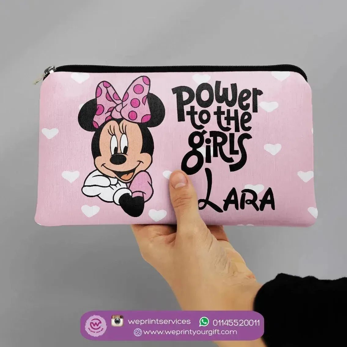 Canvas - Pencil Case - Minnie Mouse