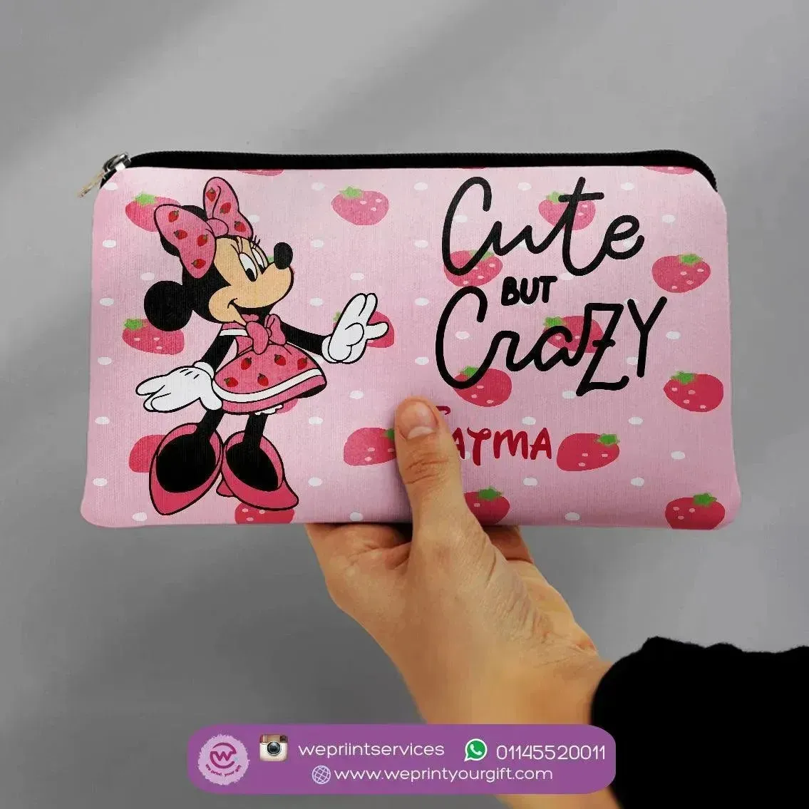 Canvas - Pencil Case - Minnie Mouse