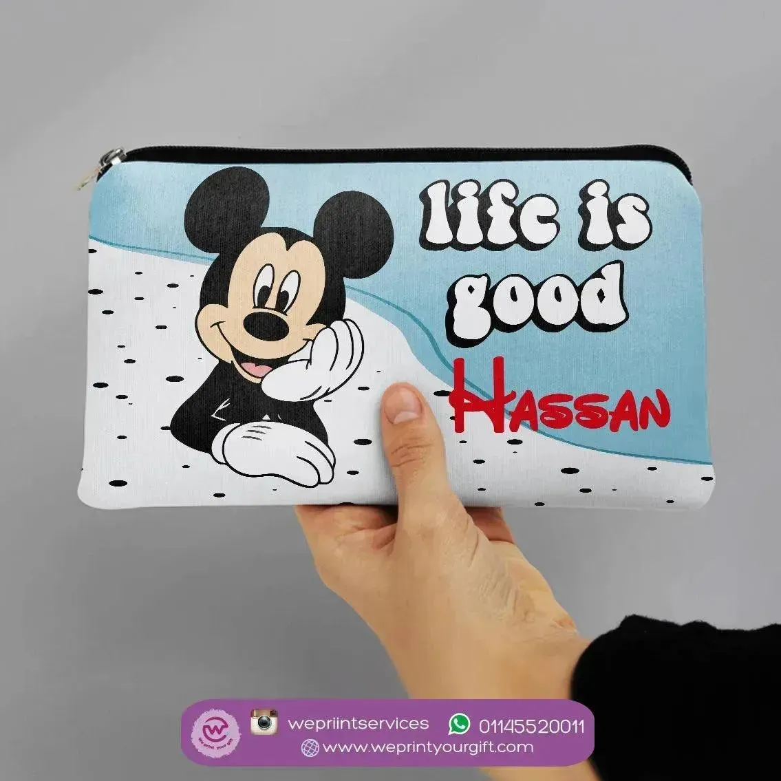 Canvas - Pencil Case - Minnie Mouse