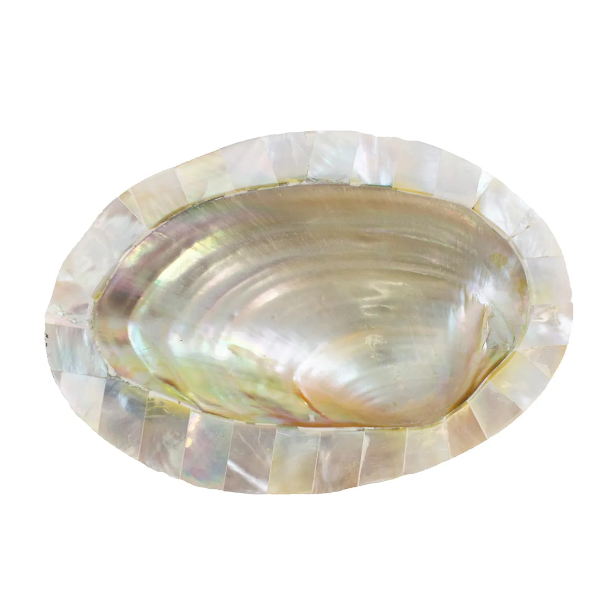 Capiz & Shell Oval Dish