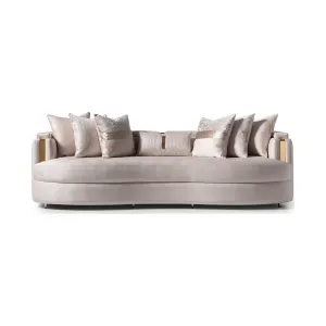 CARMELA Mansion Almond Gold Sofa - Michael Amini