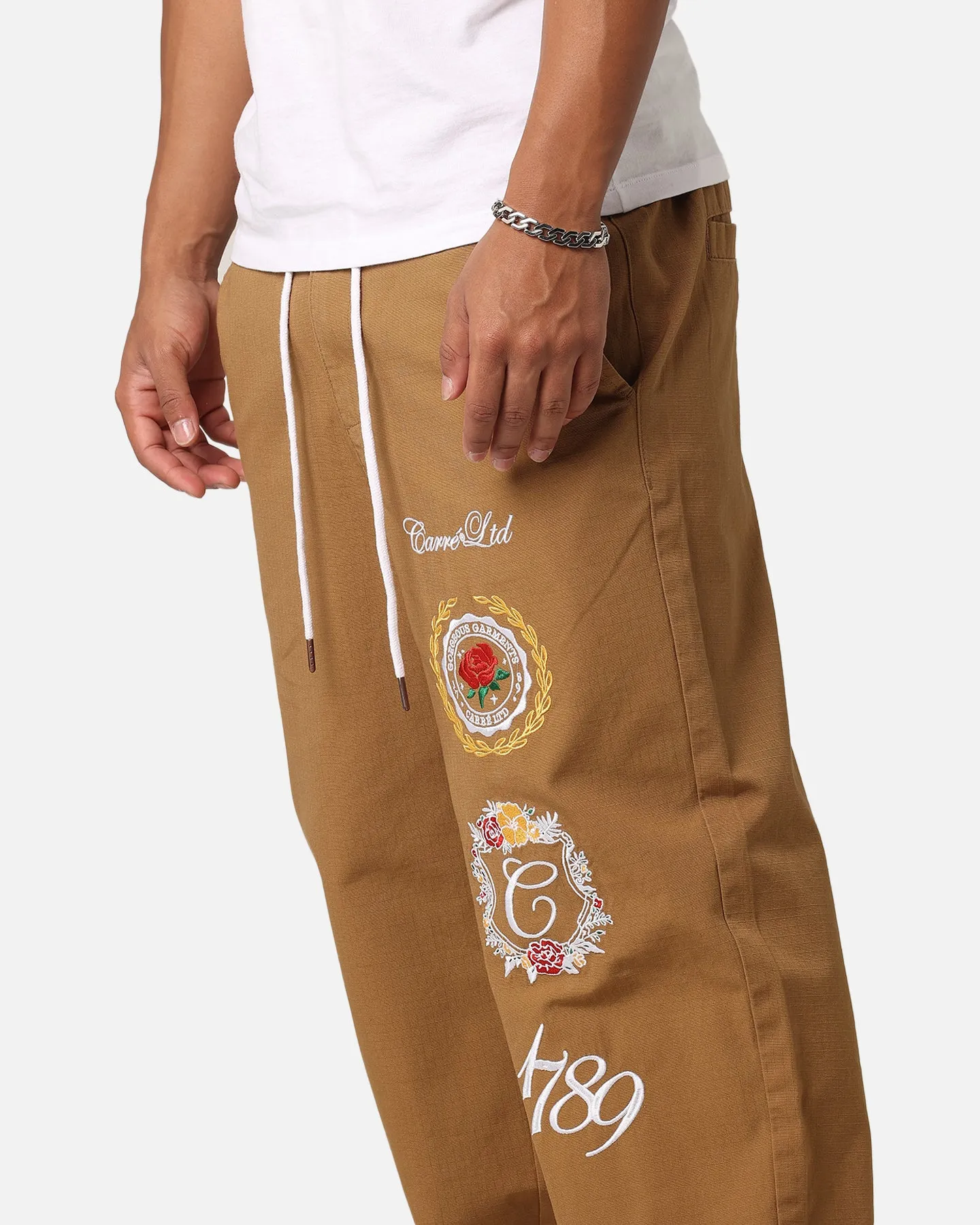 Carre Gorgeous Patch Pants Tobacco