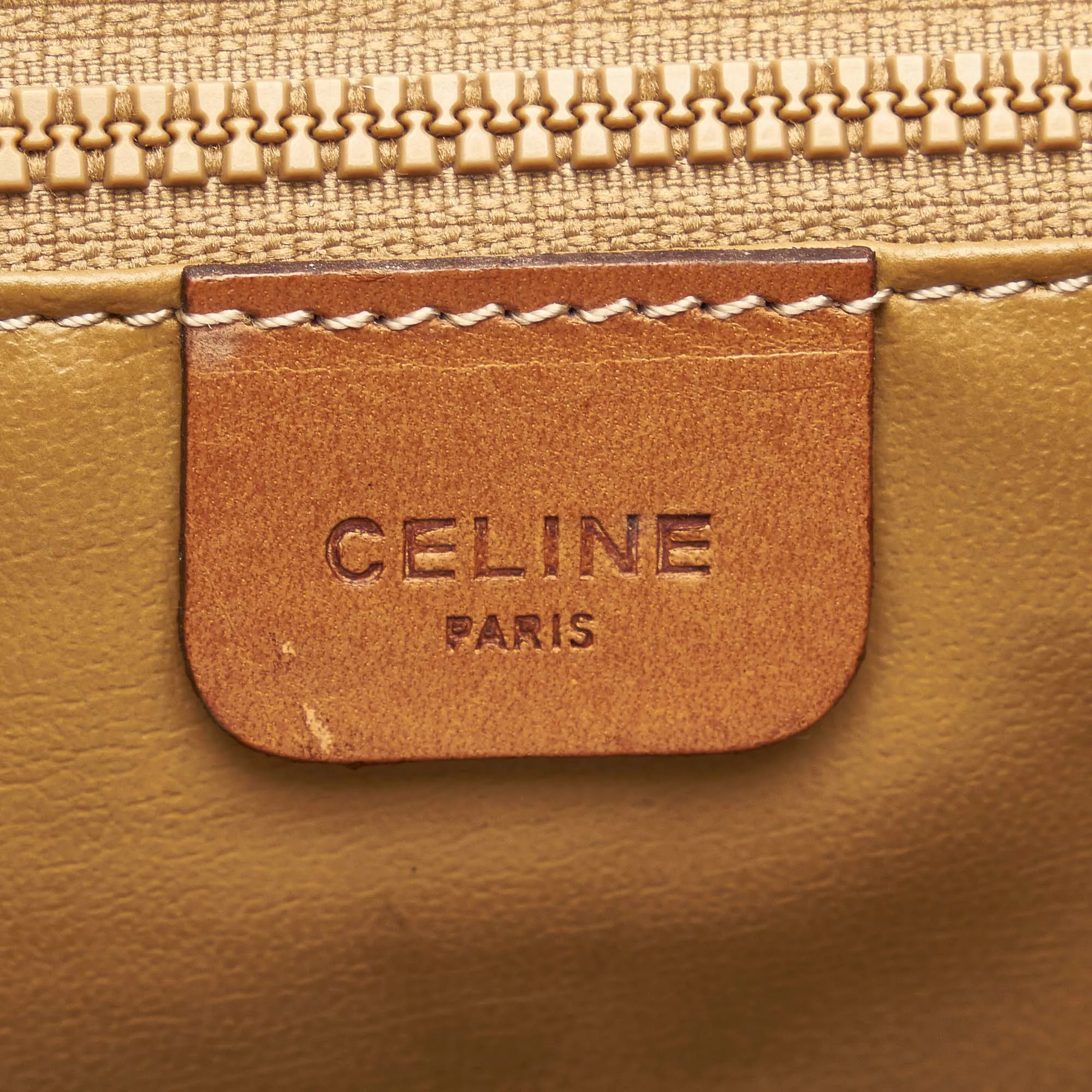 Celine Macadam Crossbody Bag Brown