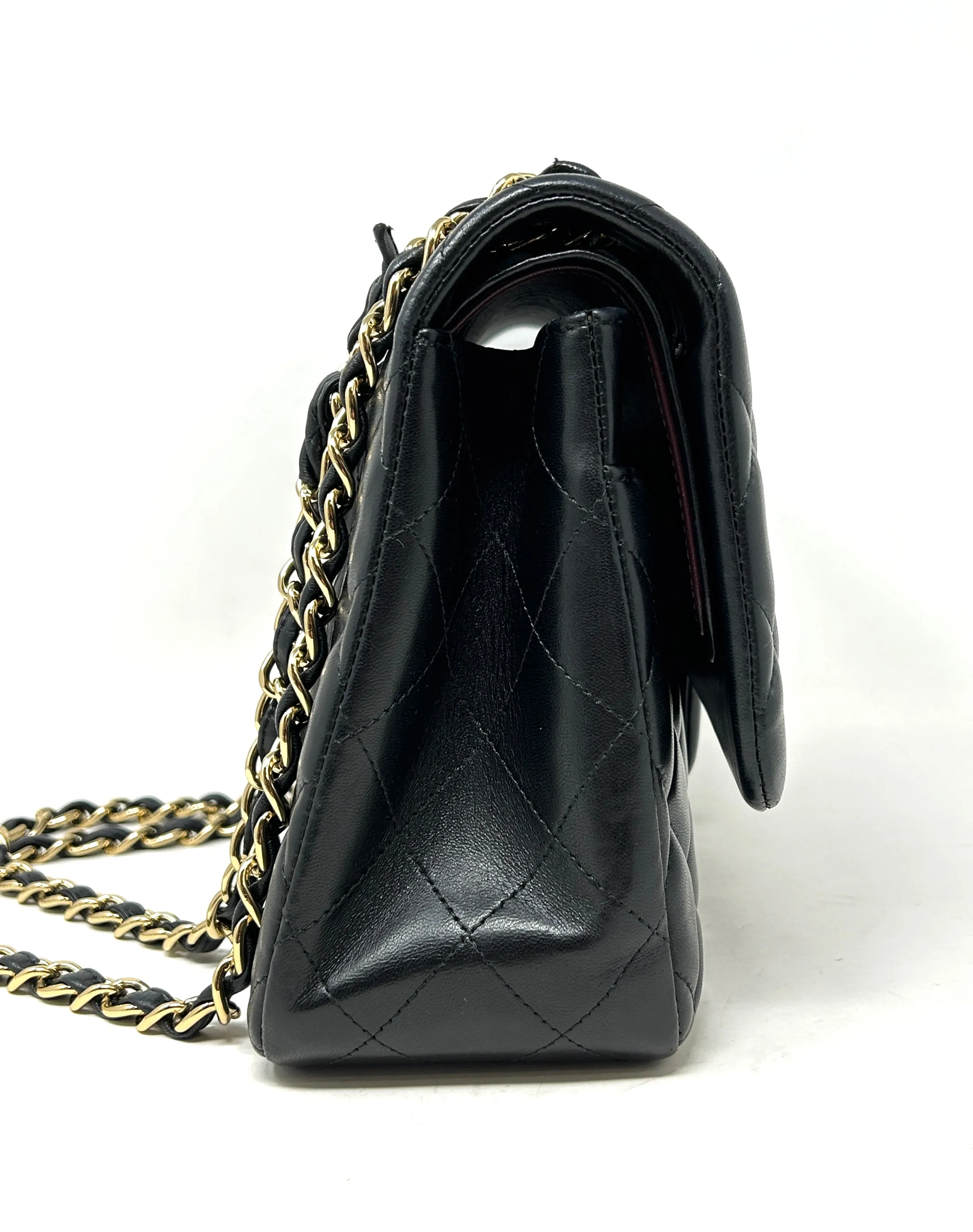 Chanel Jumbo Classic Double Flap Black Lambskin Bag