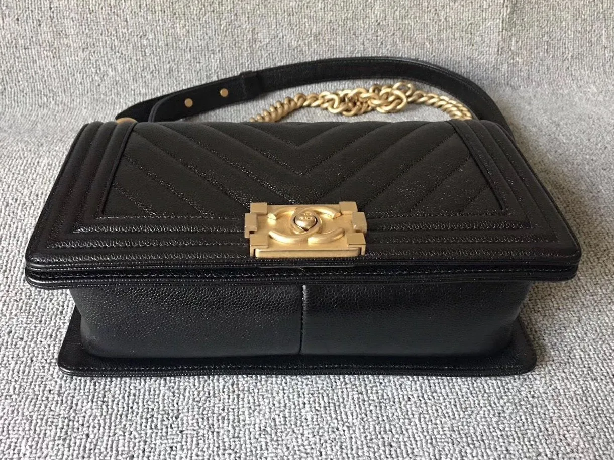 Chanel Medium Boy Flap Bag Black