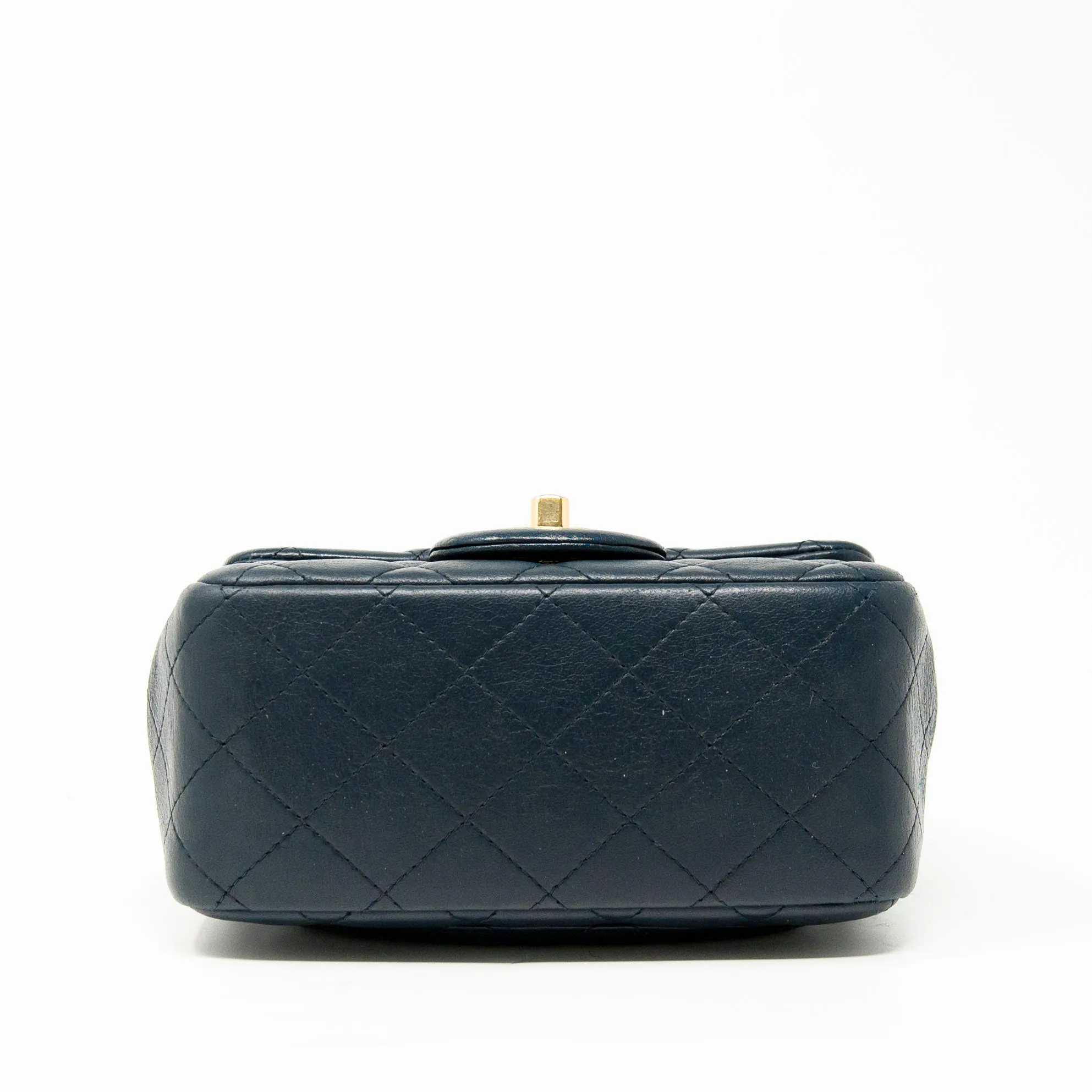 Chanel Navy Mini Square Flap