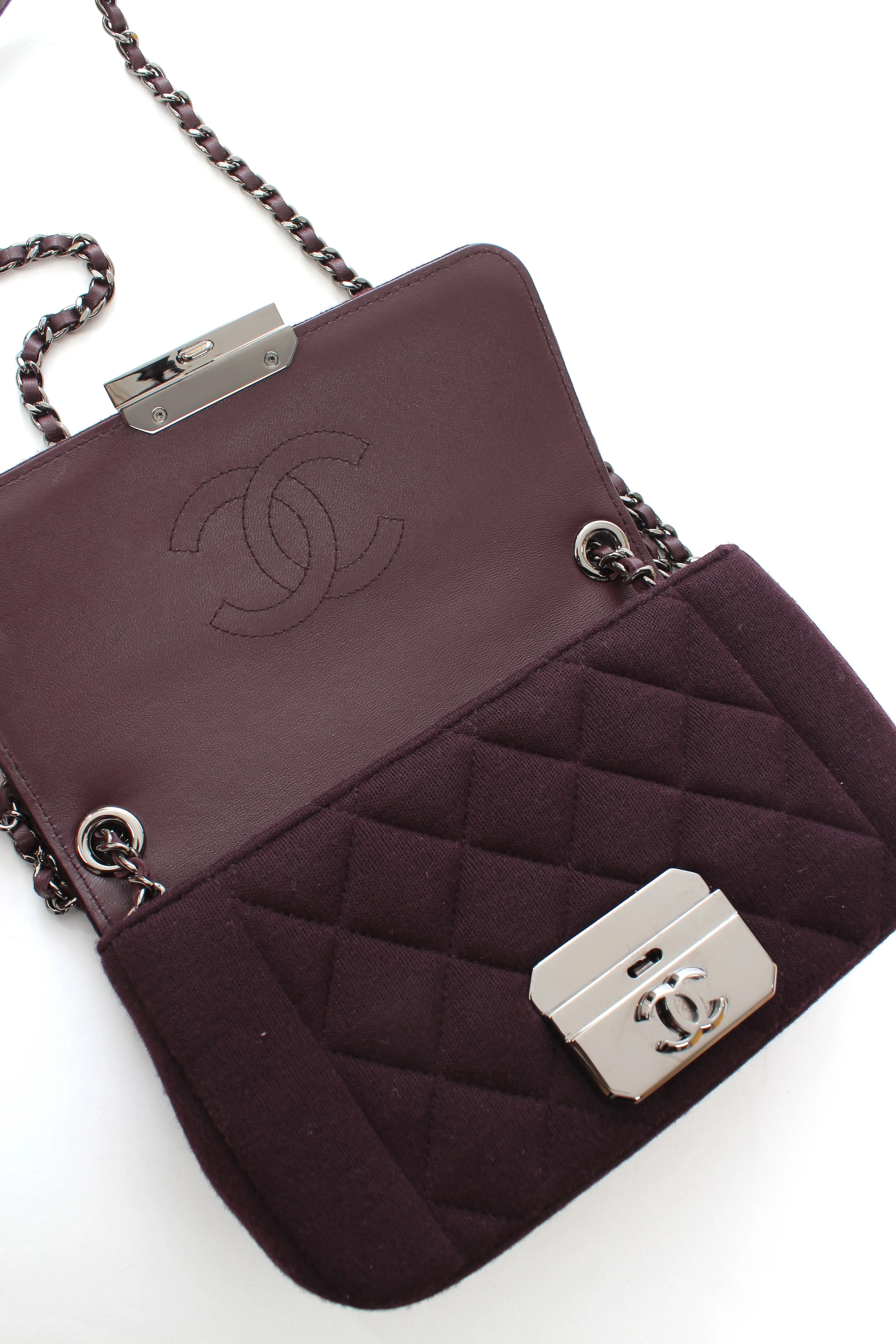 Chanel Quilted Wool Flap Shoulder Bag - Limited Edition