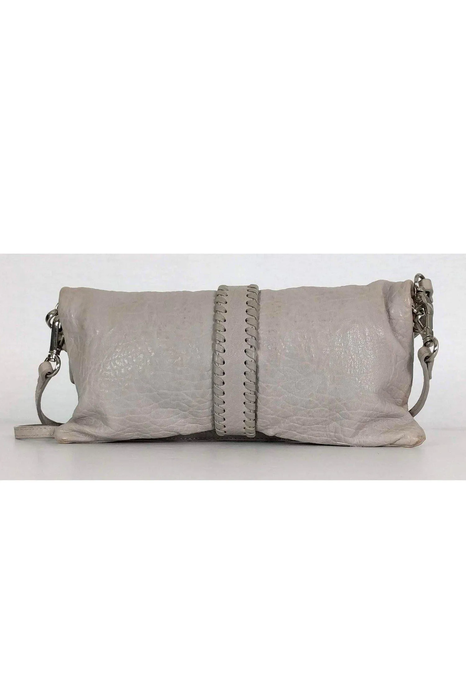 Charles Jourdan - Grey Leather Crossbody Bag