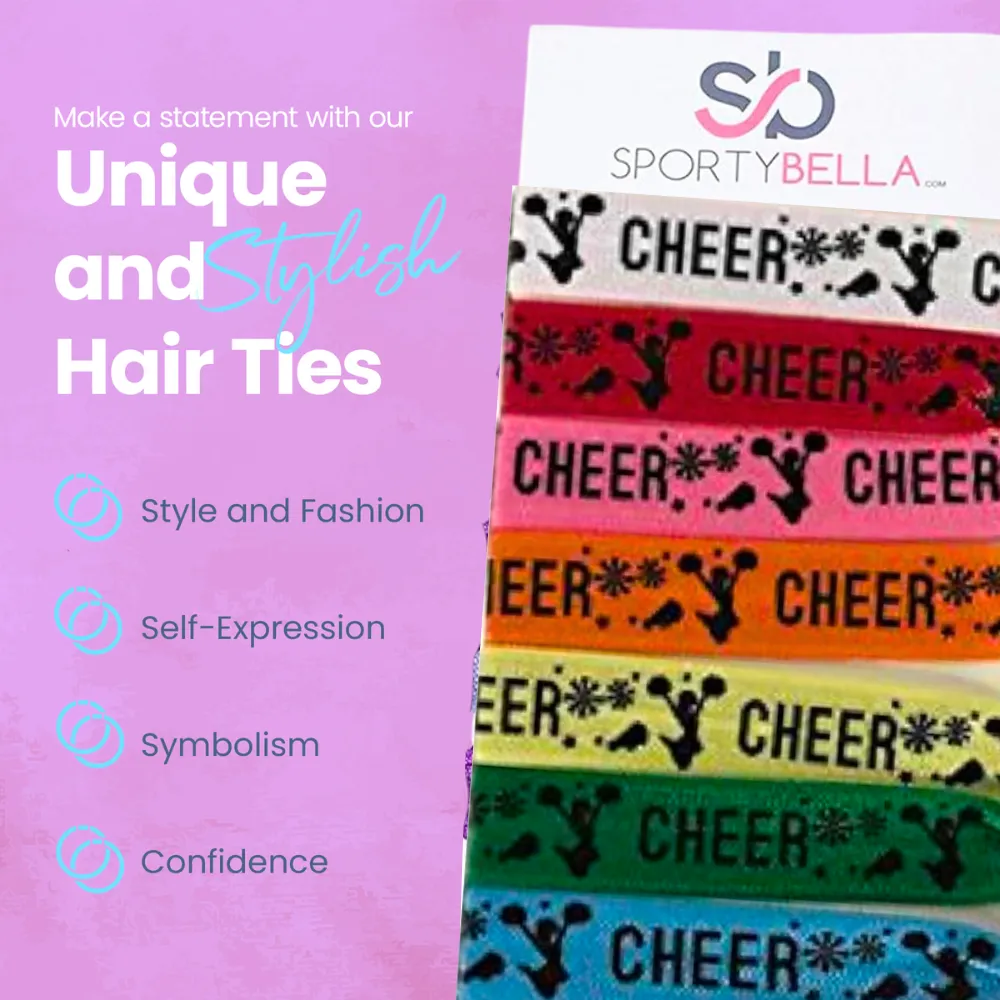 Cheer Multi Colored Hair Ties