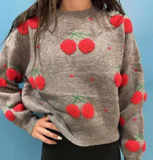 Cherry Sweater