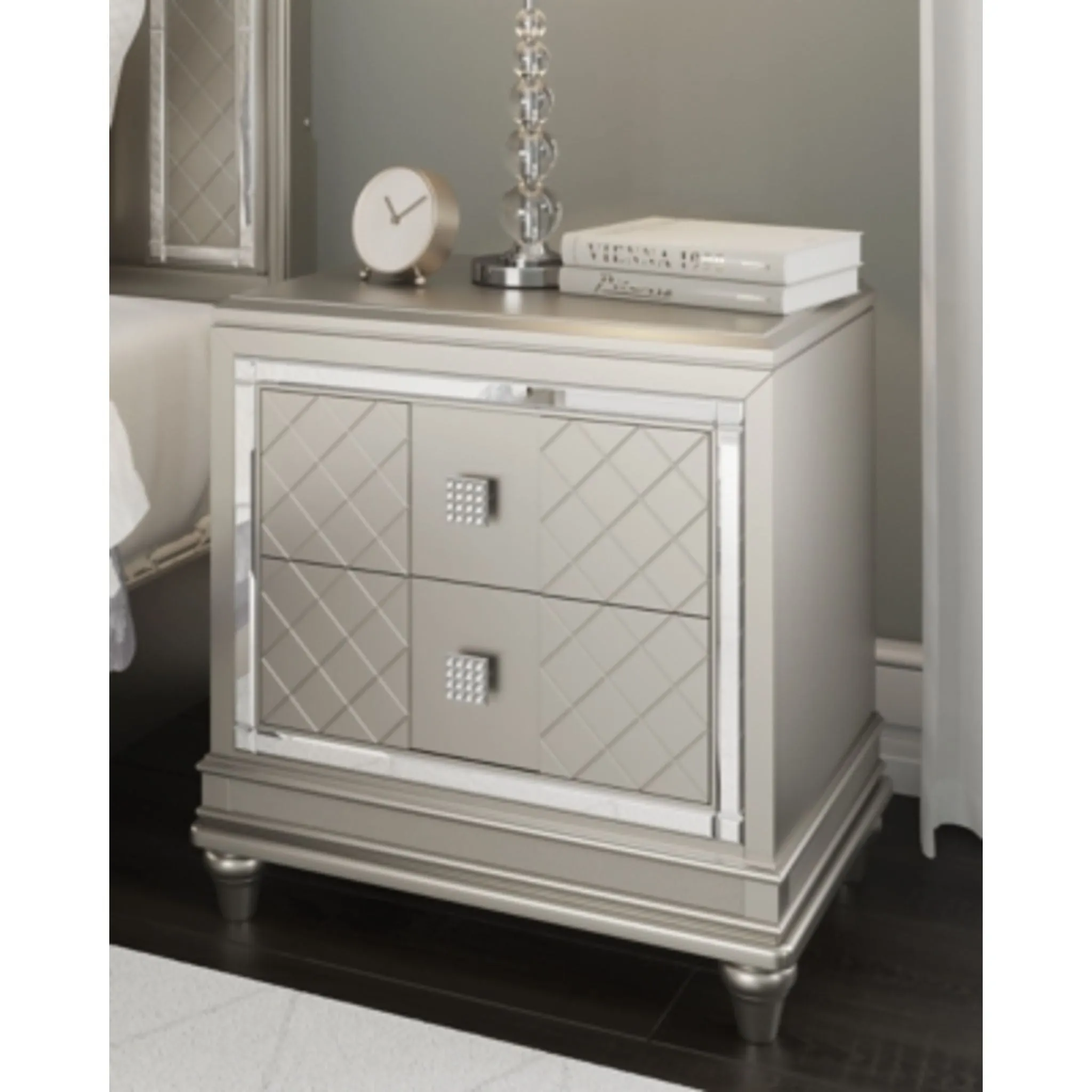 Chevanna Two Drawer Nightstand