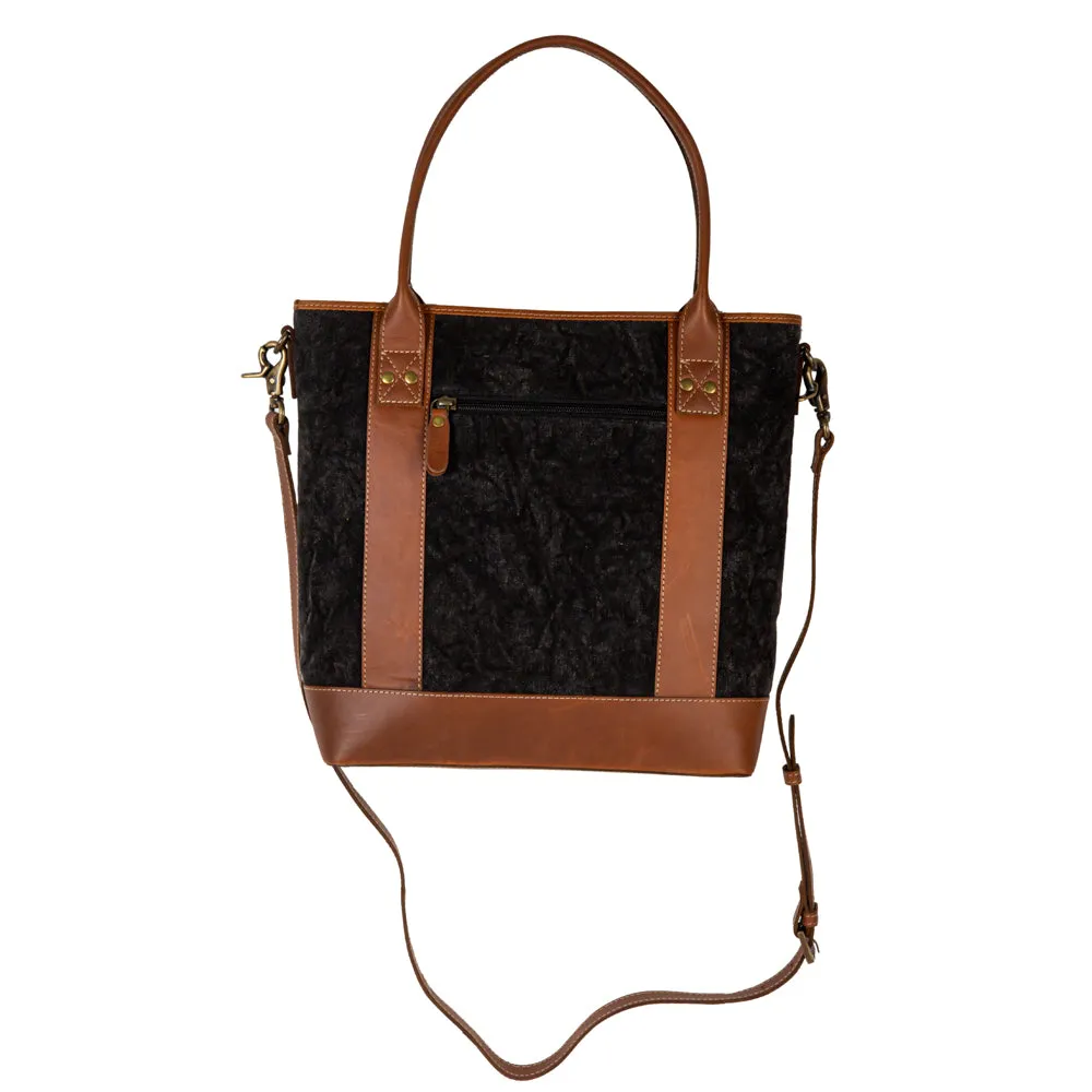 Clayburn Canvas Hairon Bag