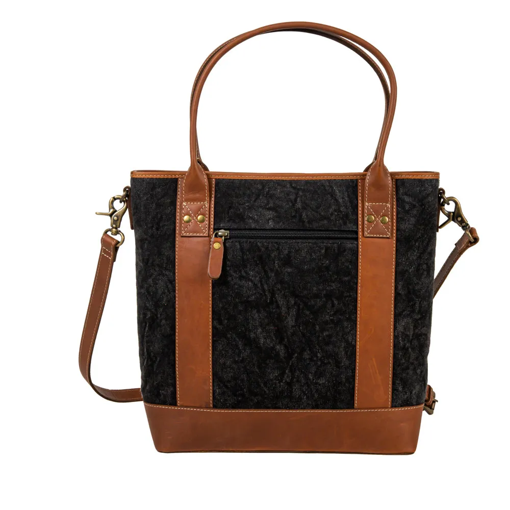 Clayburn Canvas Hairon Bag