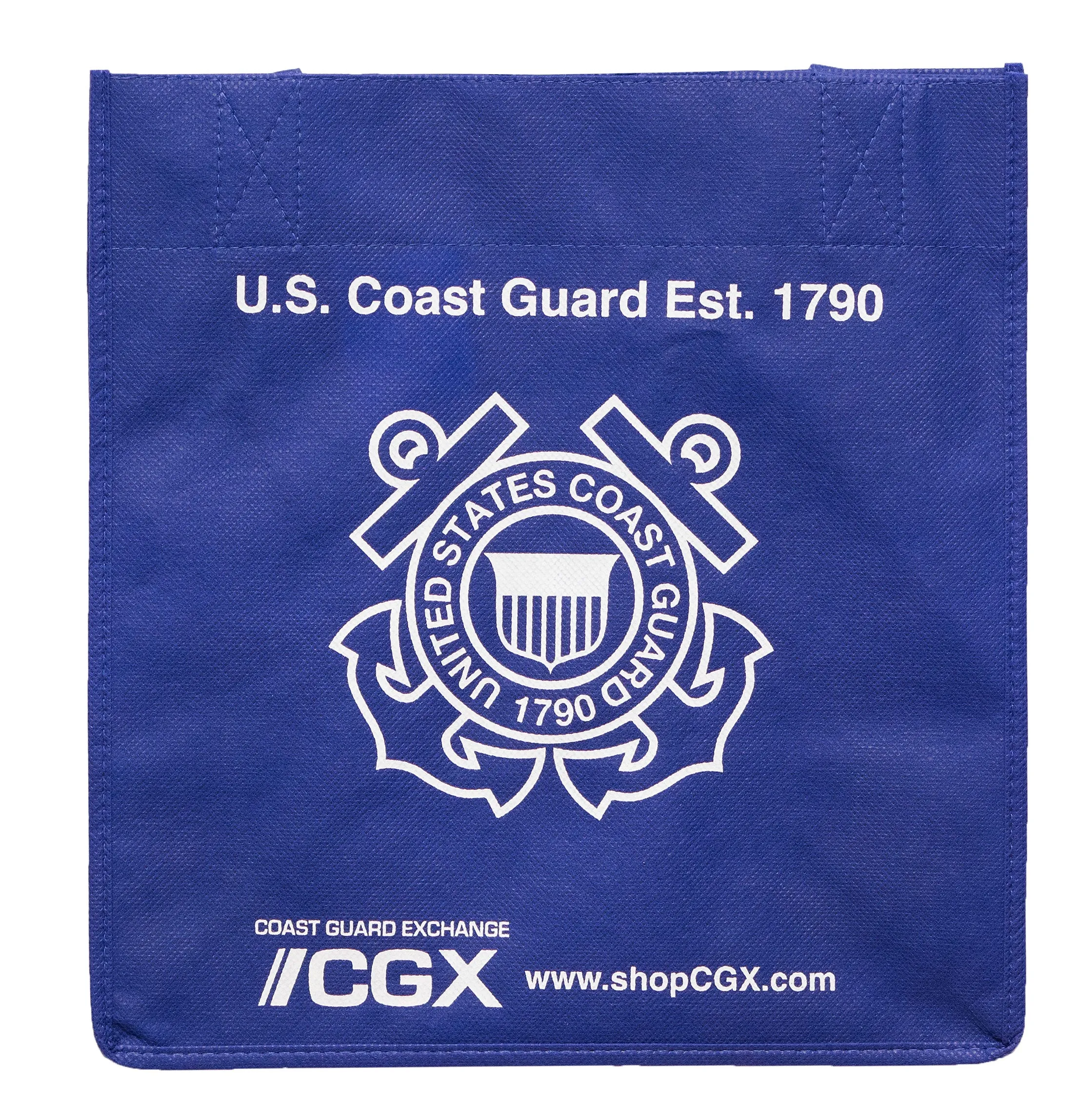 Coast Guard Recycable Shopping Bag - Royal