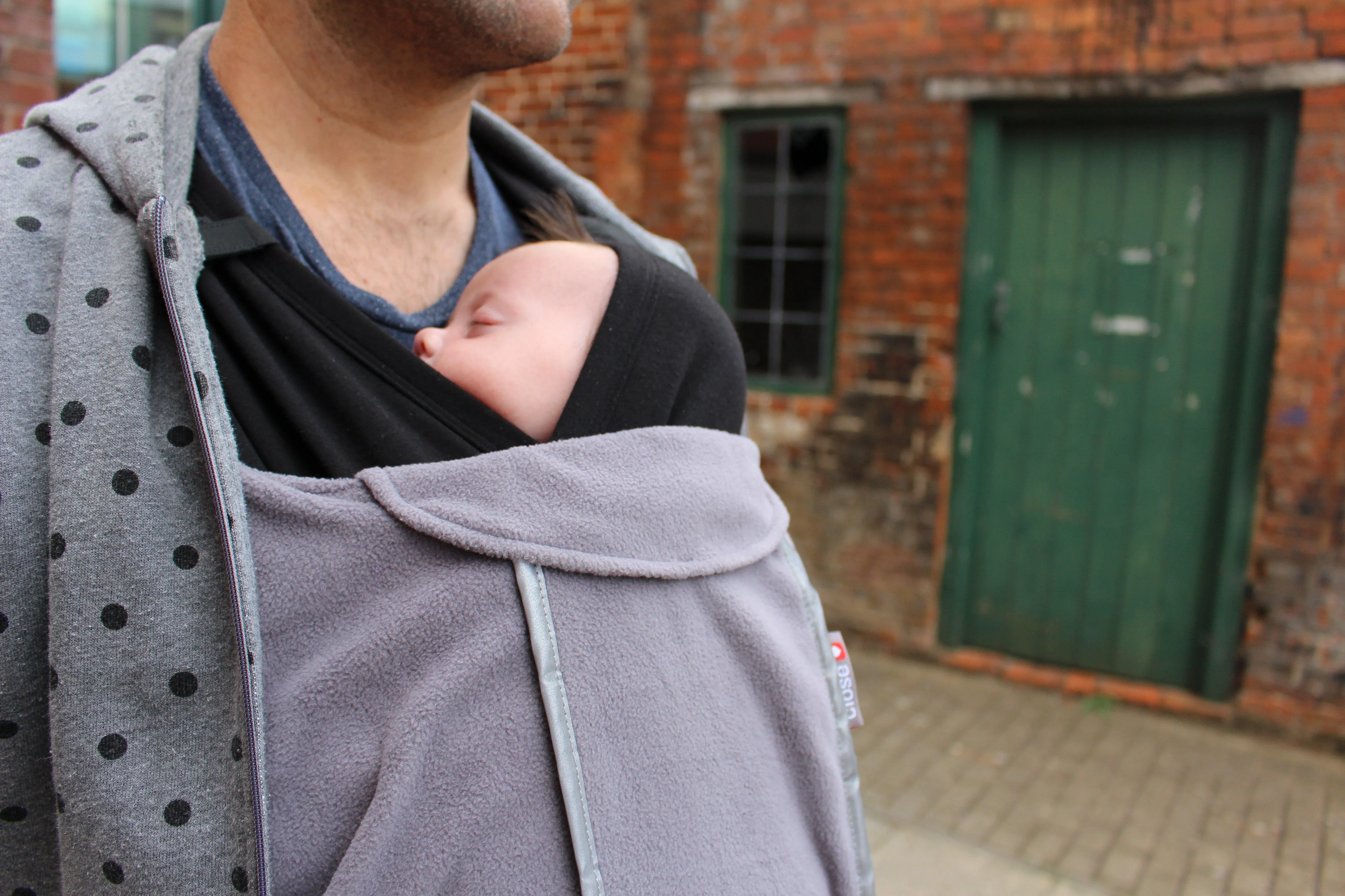 Cocoon Universal Warm Winter Fleece Wind-Proof Babywearing Cover