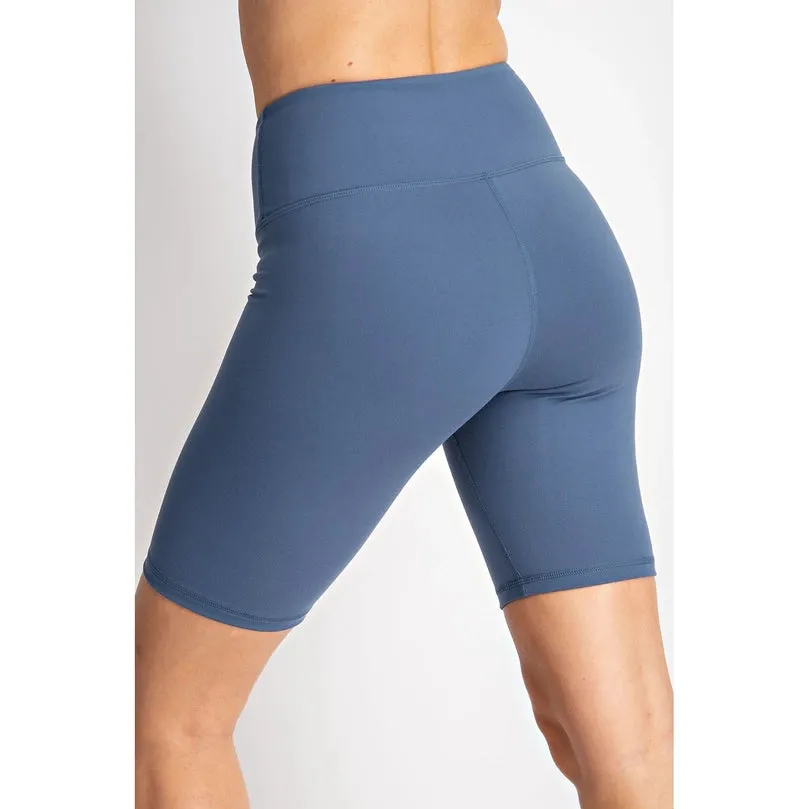 Code Blue Butter Yoga Biker Shorts