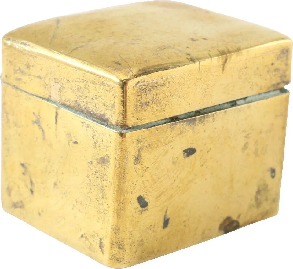 COLONIAL AMERICAN PILL OR VALUABLE BOX C.1775