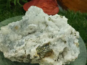 Combination Natural Rough Speciment with Galena - Pyrite - Calcite