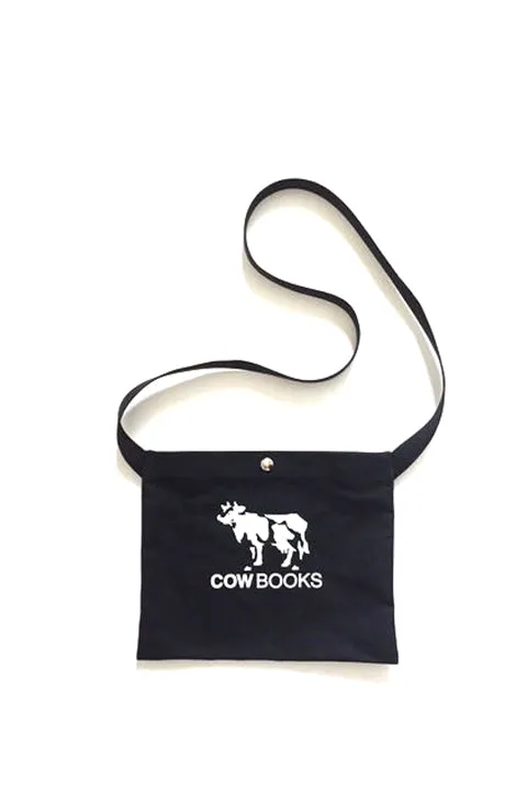 COW BOOKS/Canvas Sacoche-Black