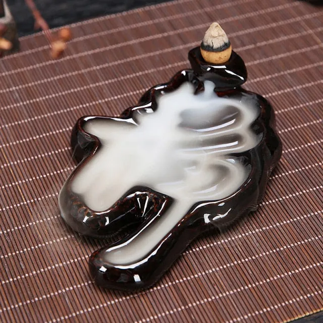 Creative Ceramic Backflow Incense Burners