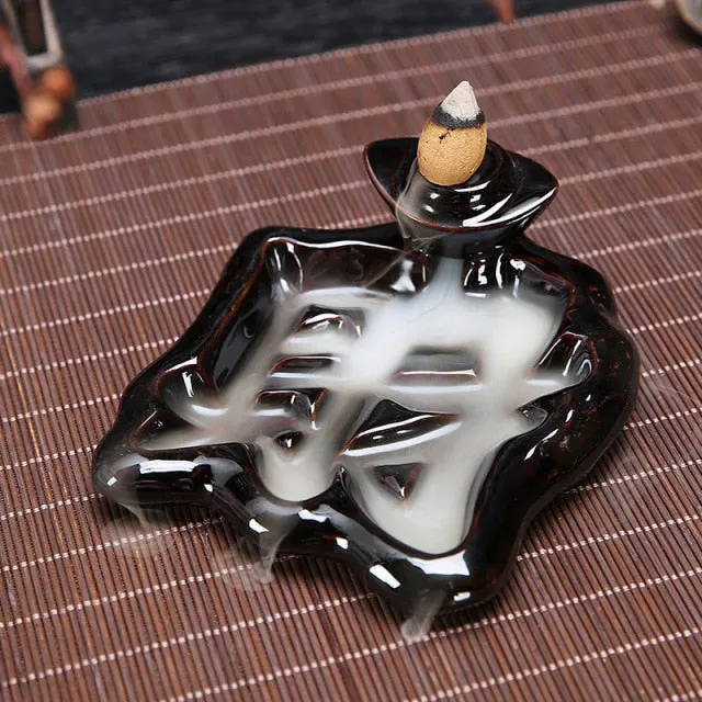 Creative Ceramic Backflow Incense Burners