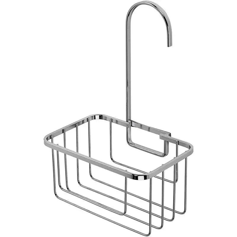 Croydex Shower Riser Rail And Caddy - Chrome