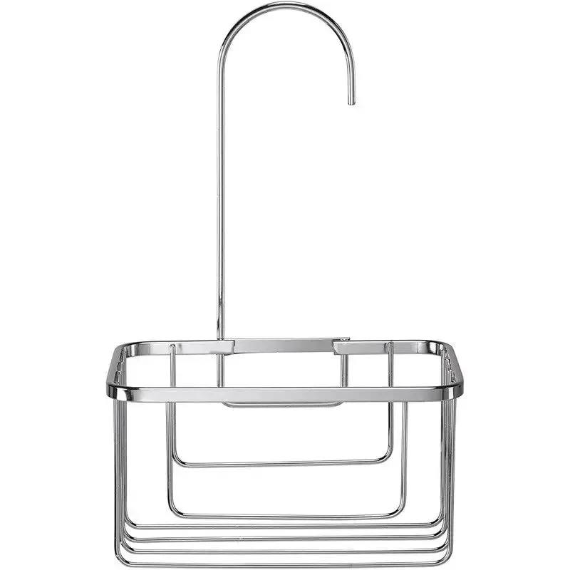 Croydex Shower Riser Rail And Caddy - Chrome