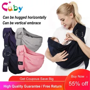 CUBY Baby Carrier Breathable Adjustable carrier soft Sling