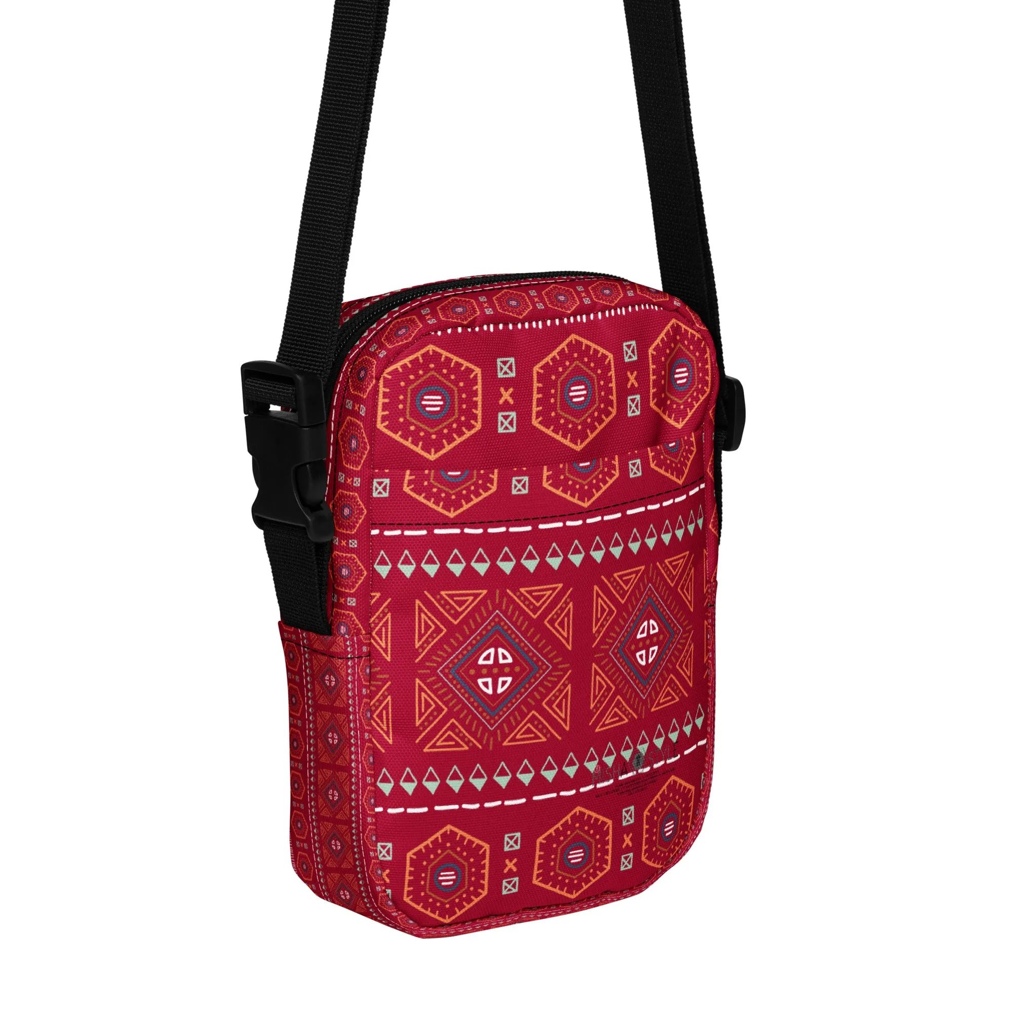 Decoration Utility crossbody Alabama Crimson bag