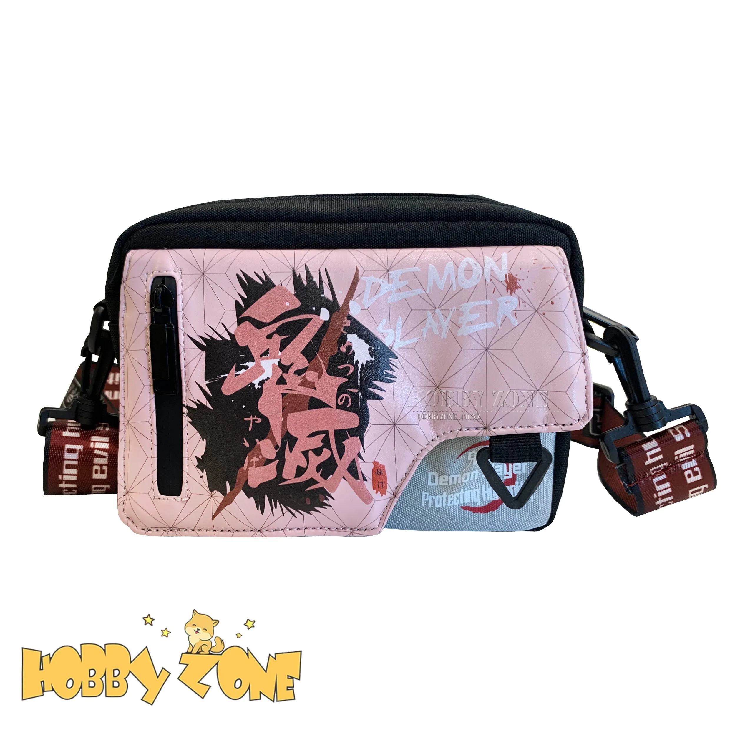 Demon Slayer Nezuko Pink Canvas Bag