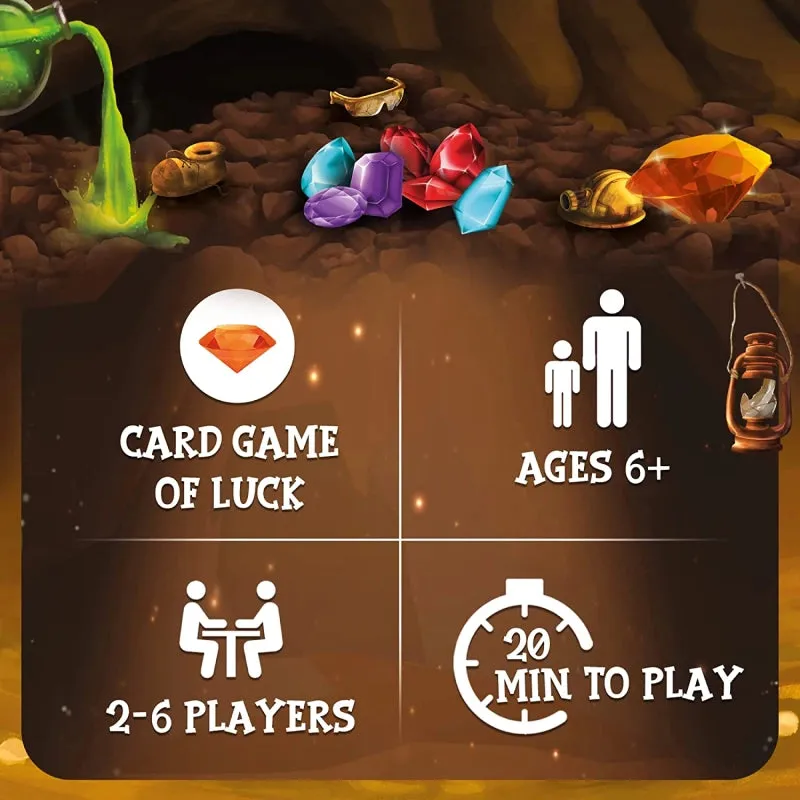 Dig In | Fun & Fast-paced Game of Luck (ages 6 )