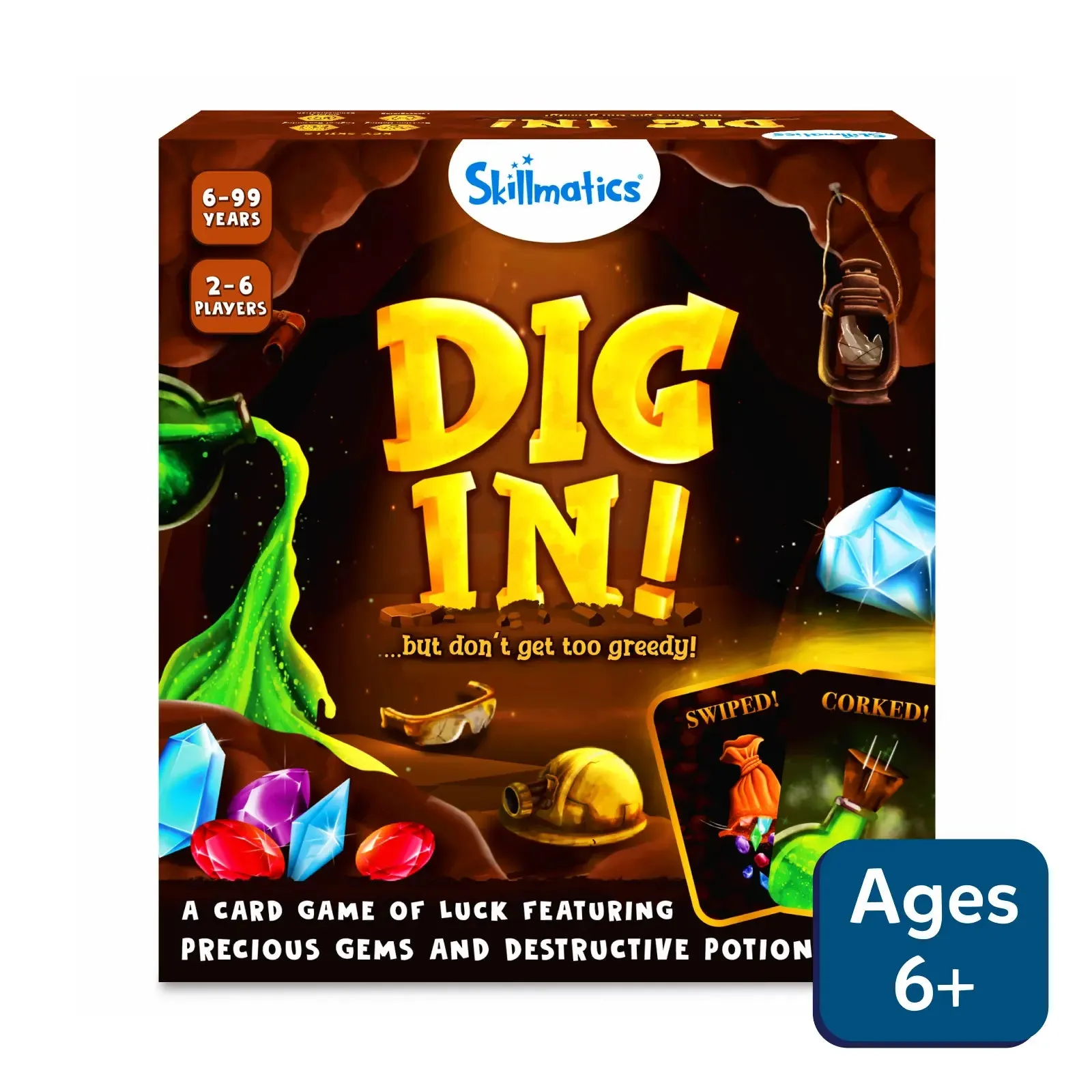 Dig In | Fun & Fast-paced Game of Luck (ages 6 )