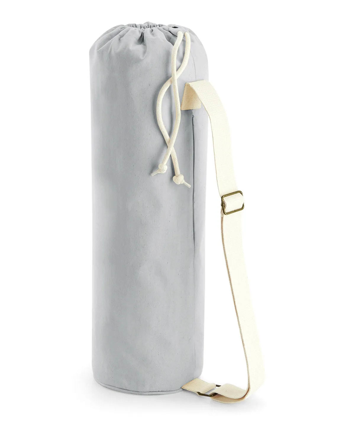 EarthAware® organic yoga mat bag | Light Grey