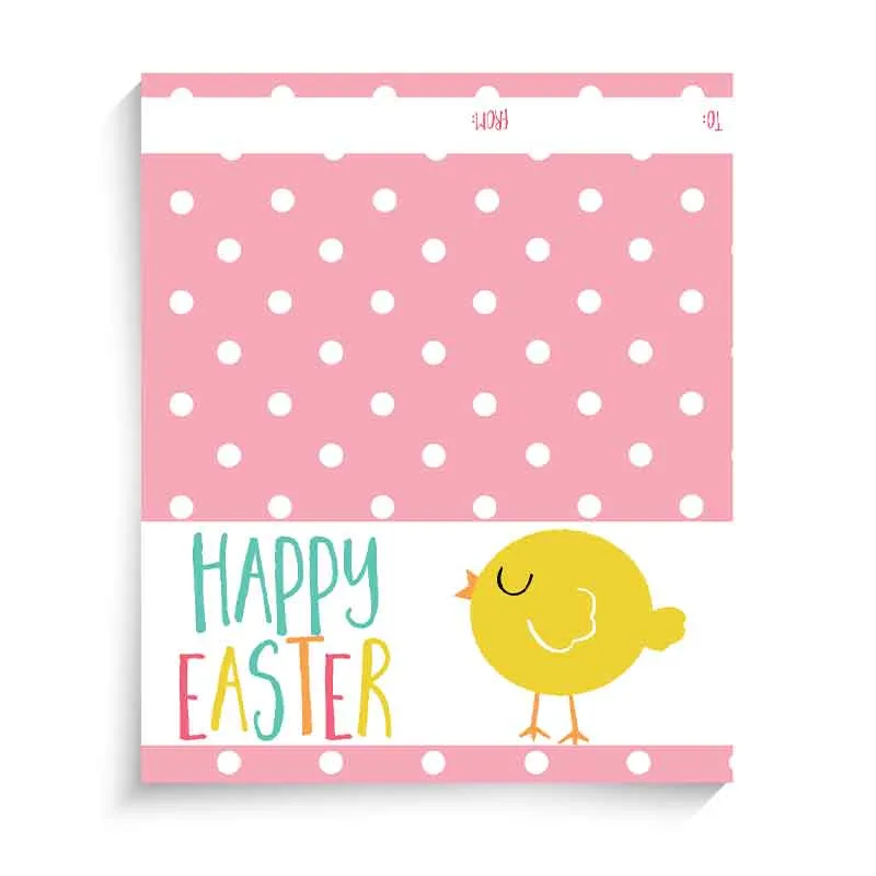 Easter Bag Topper - Happy Easter #2 - Chick or Bunny