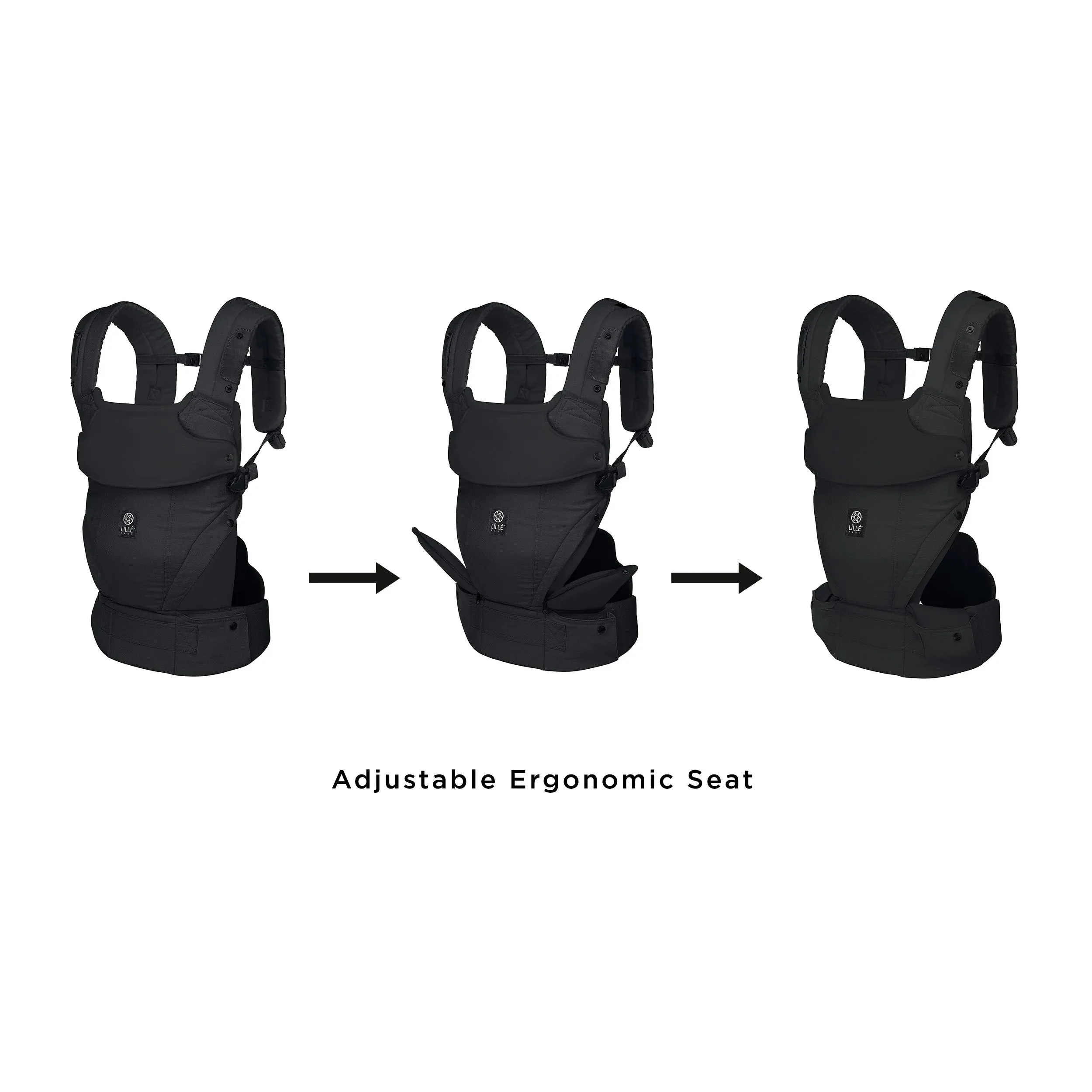 Elevate 6-in-1 Baby Carrier - Basalt