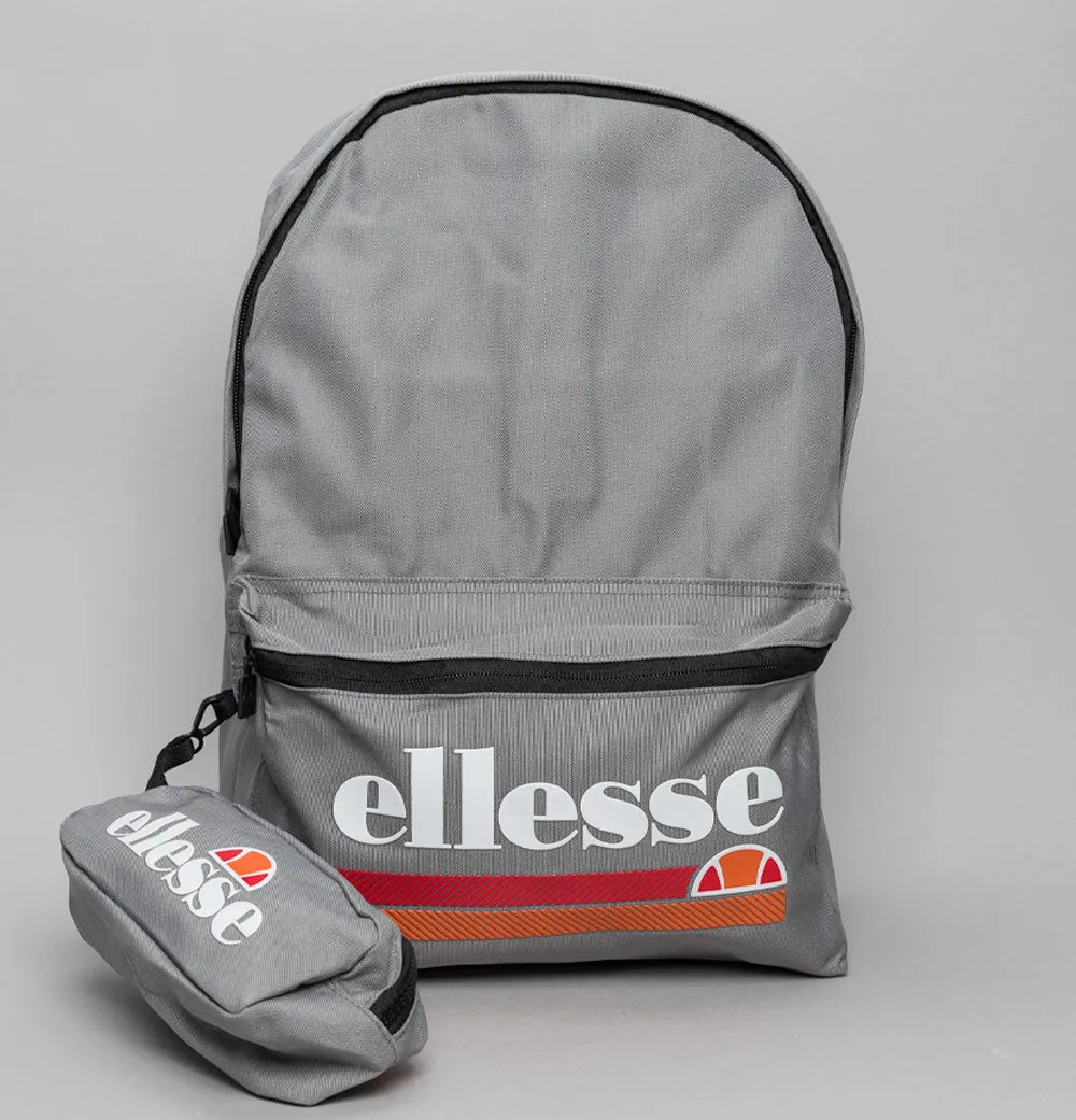 Ellesse Cillo Backpack & Pencil Case Grey