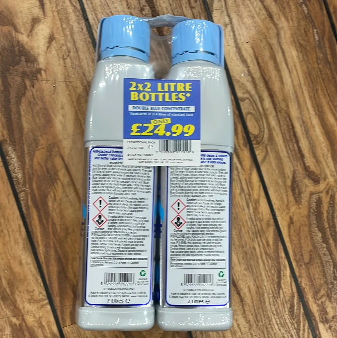 Elsan Double Blue 2L Twin Pack