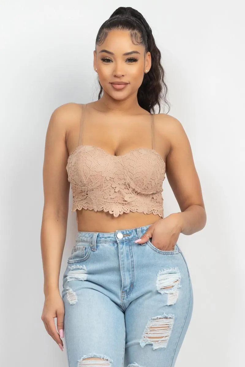 Embroidered Bralette