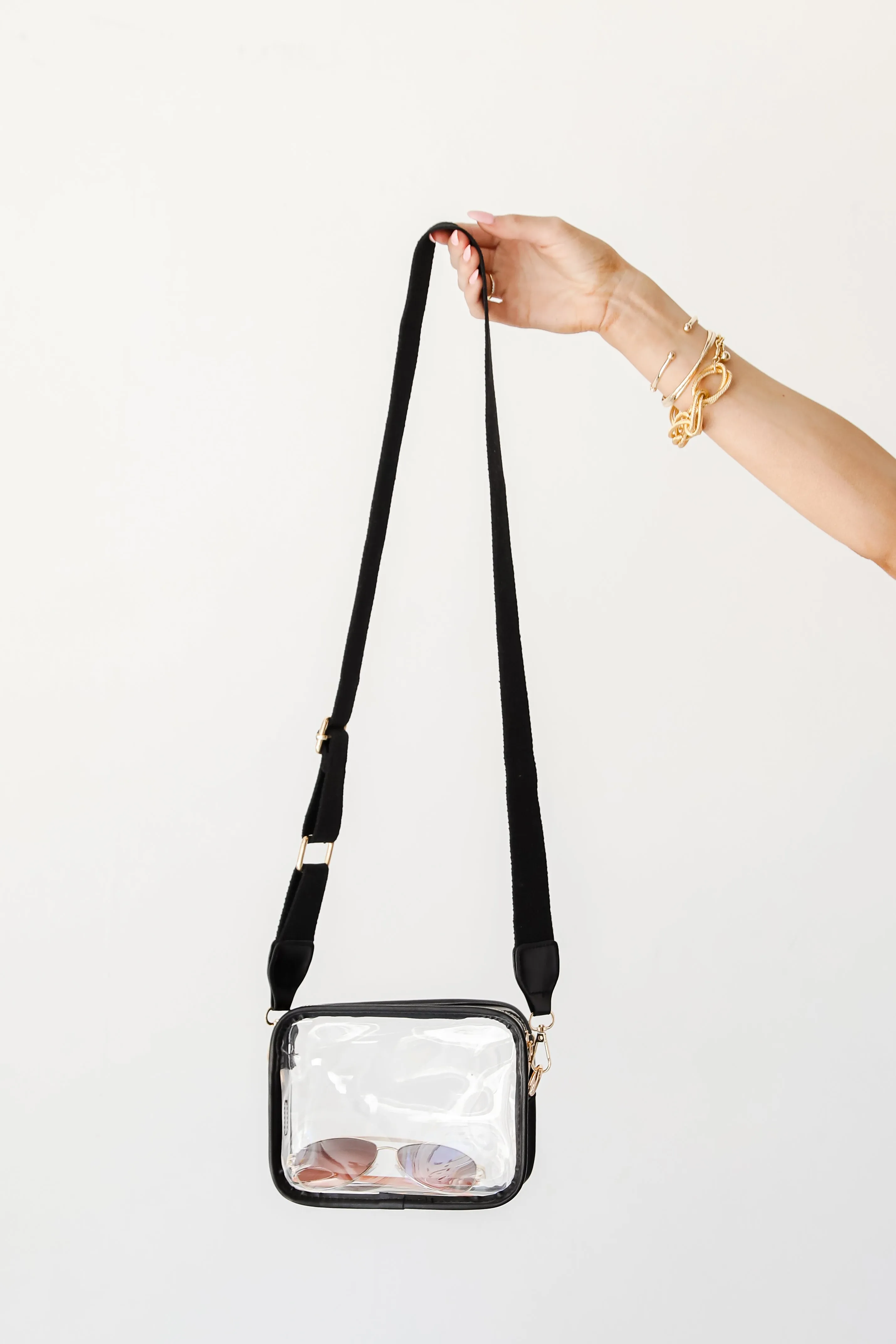 Energetic Aesthetic Clear Crossbody Bag