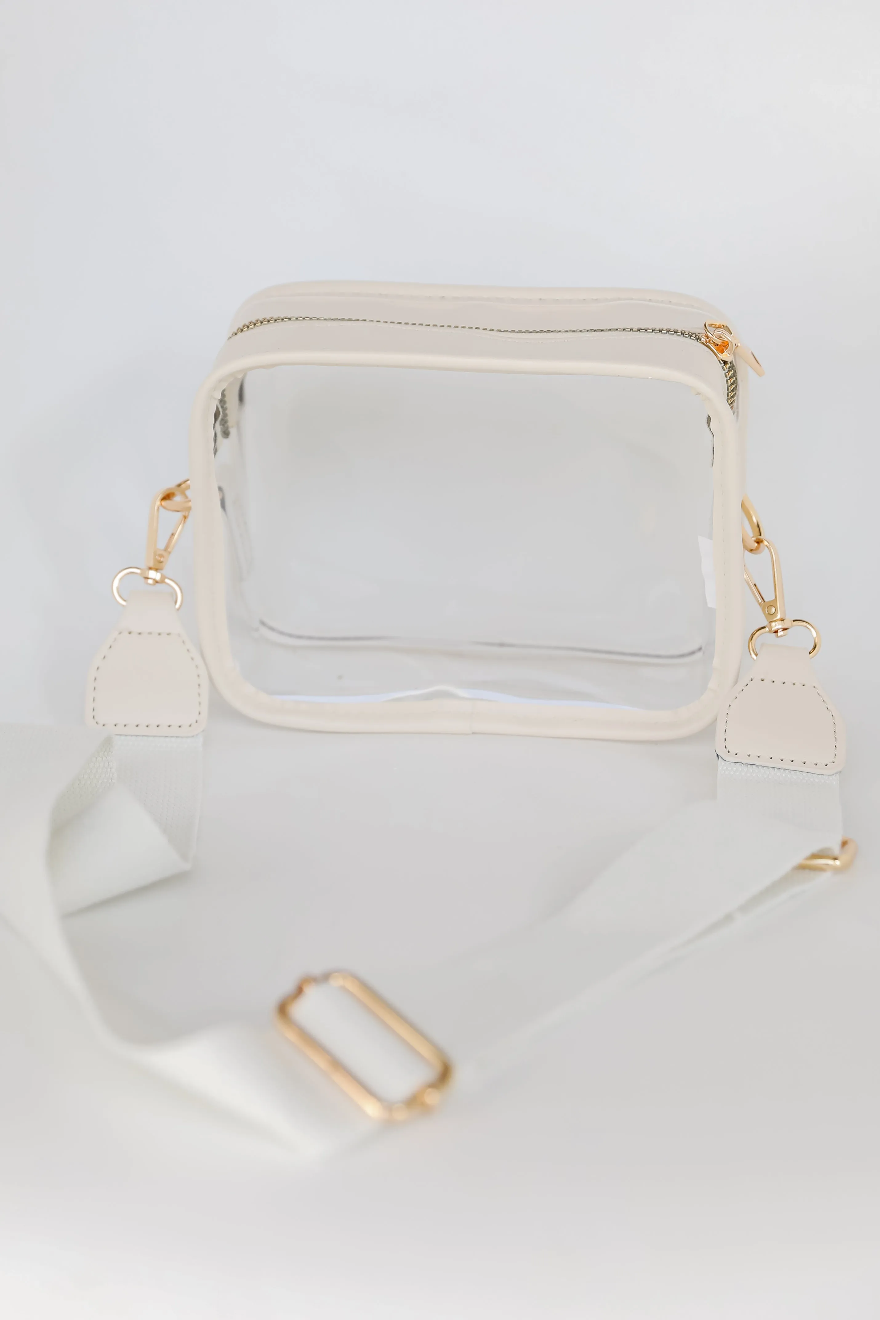 Energetic Aesthetic Clear Crossbody Bag