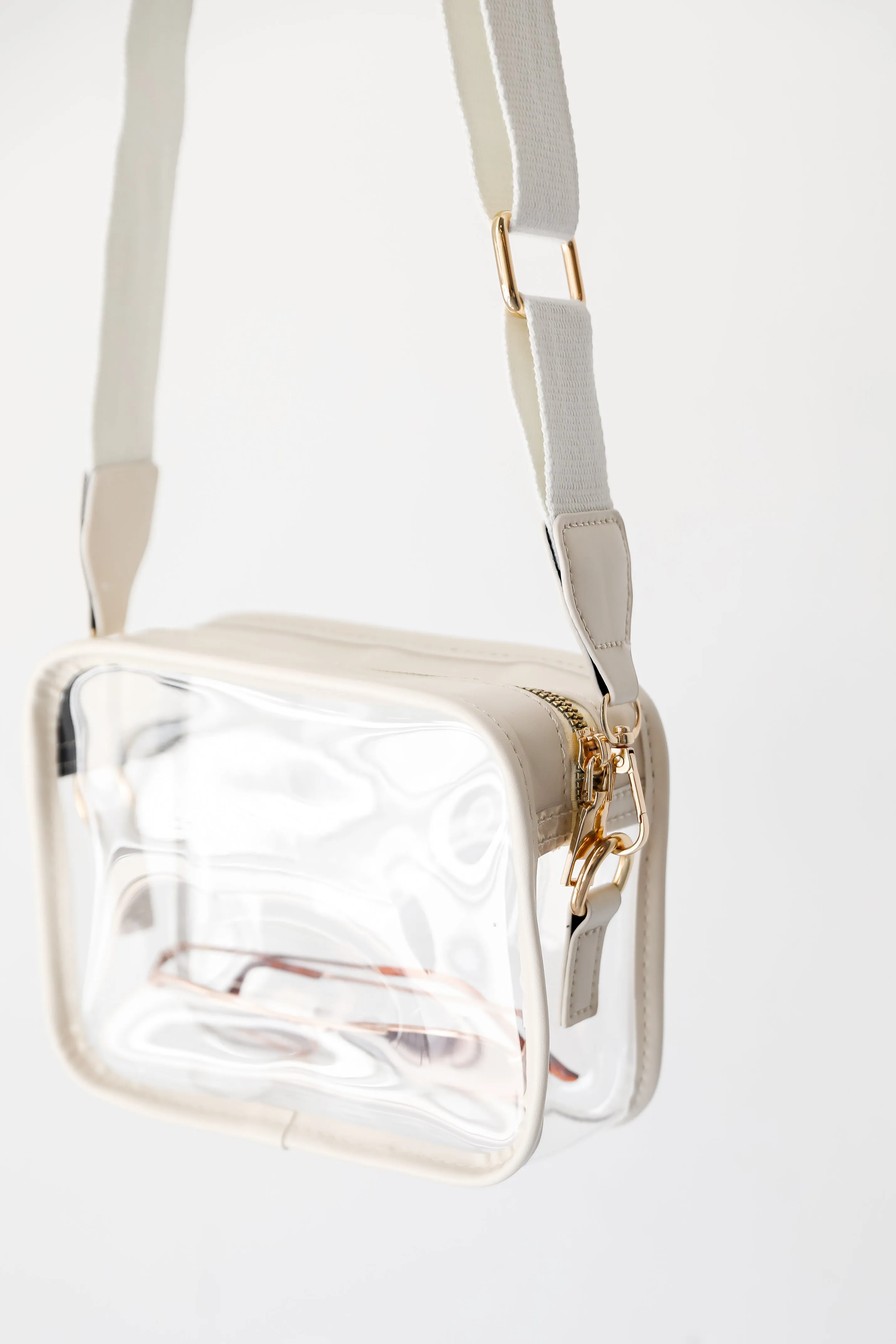 Energetic Aesthetic Clear Crossbody Bag