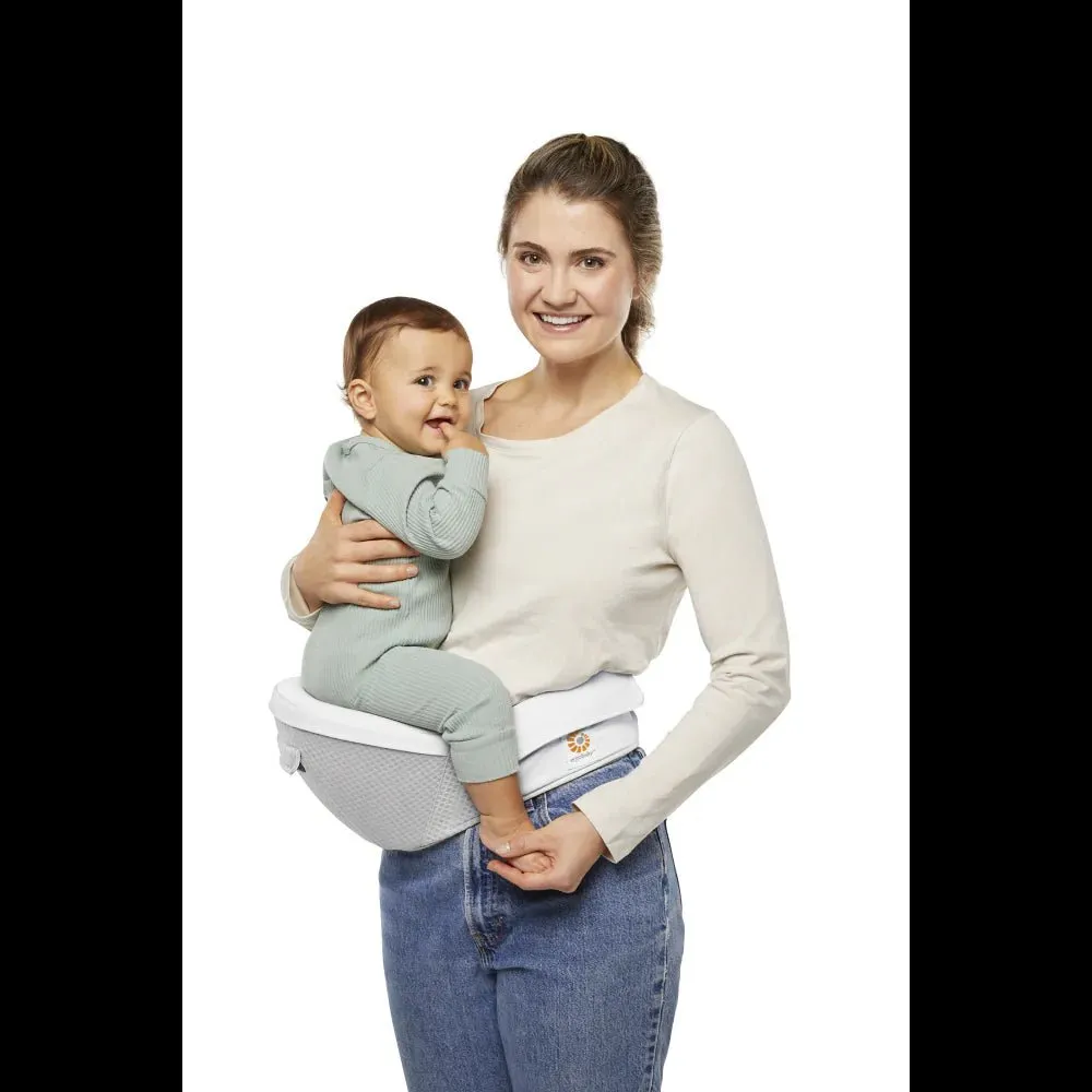 Ergobaby Alta Hip Seat Baby Carrier - Pearl Grey