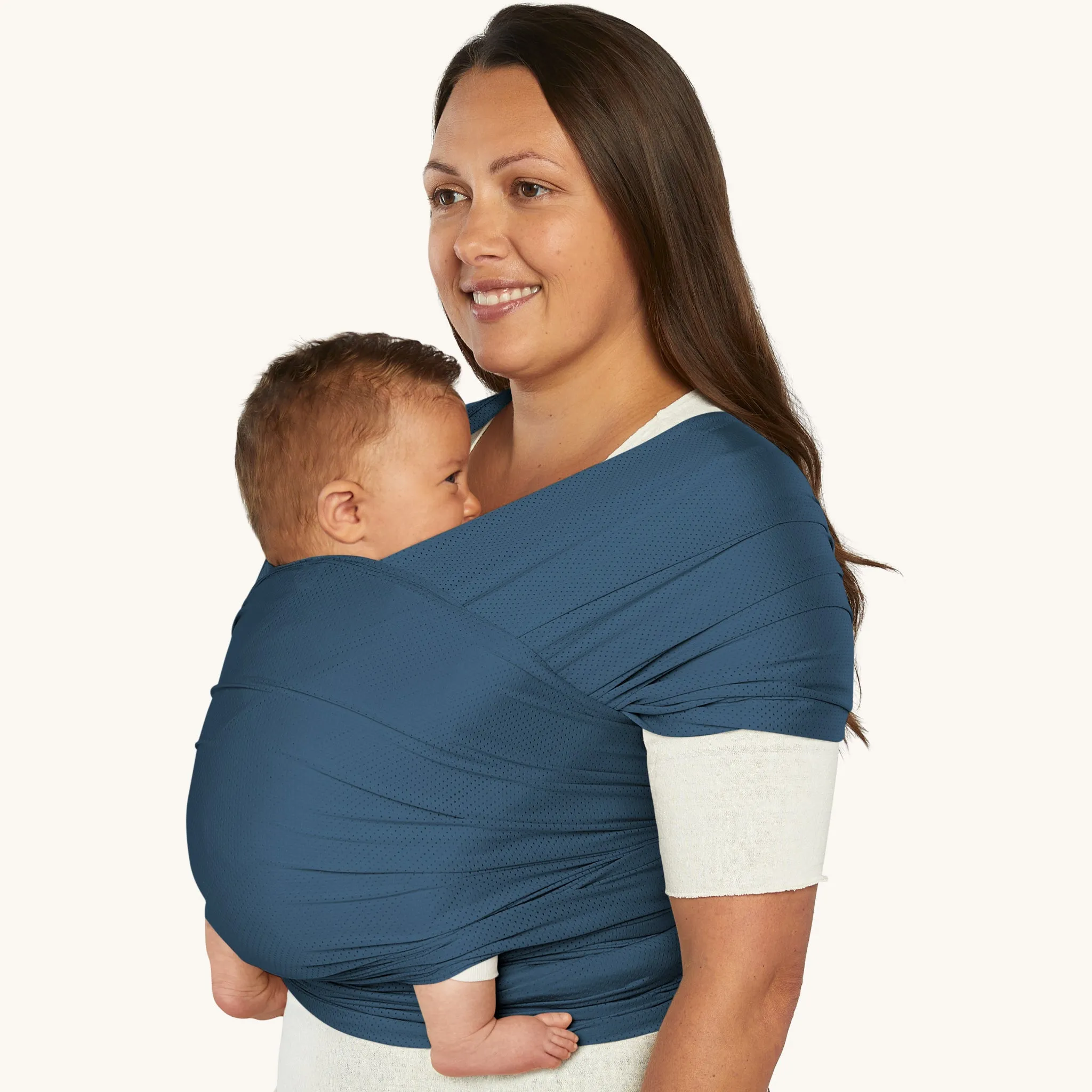 Ergobaby Sustainable Mesh Aura Wrap Baby Carrier