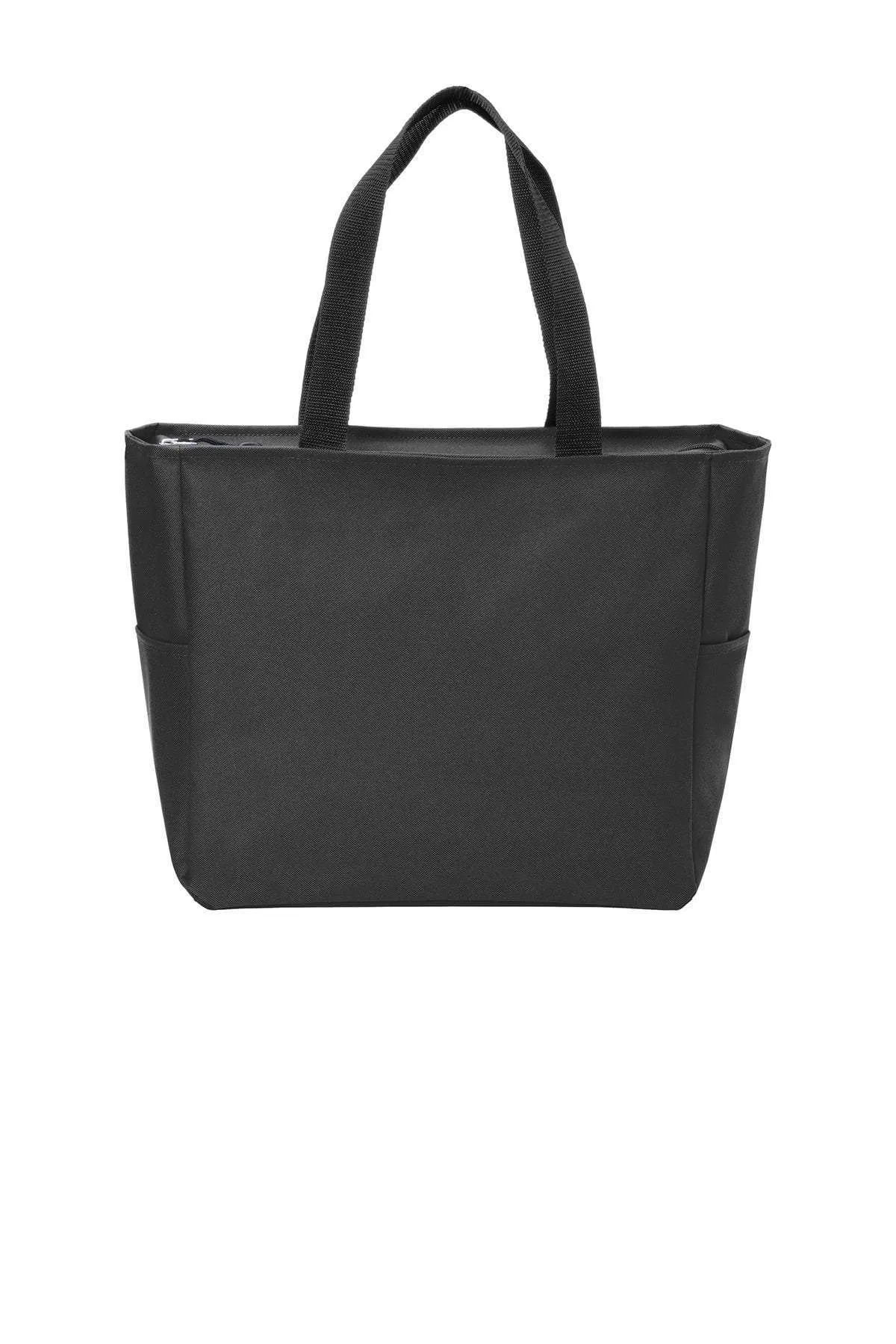 Essential Zip Polyester Canvas Tote Bag