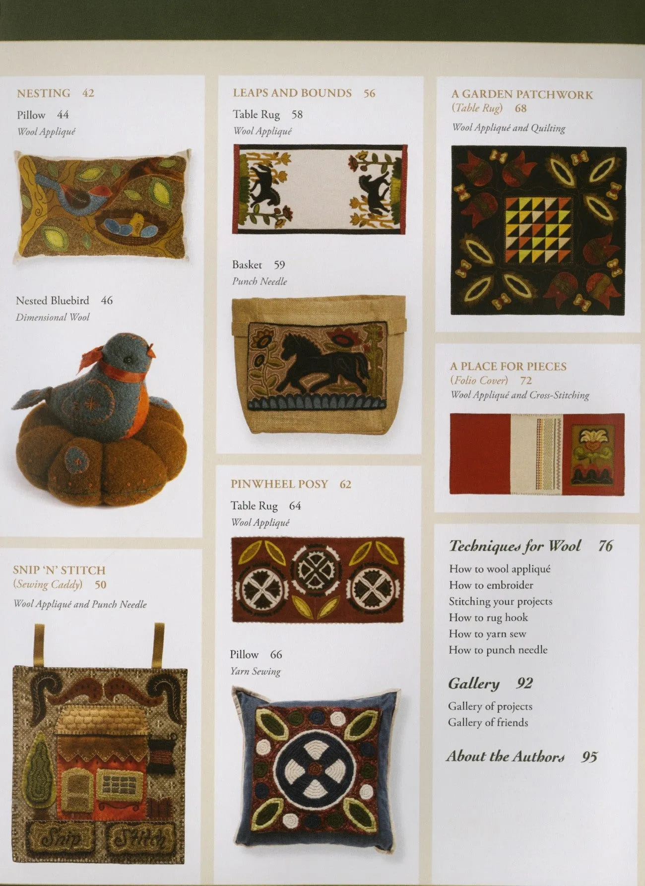 Exploring Folk Art with Wool Applique & More