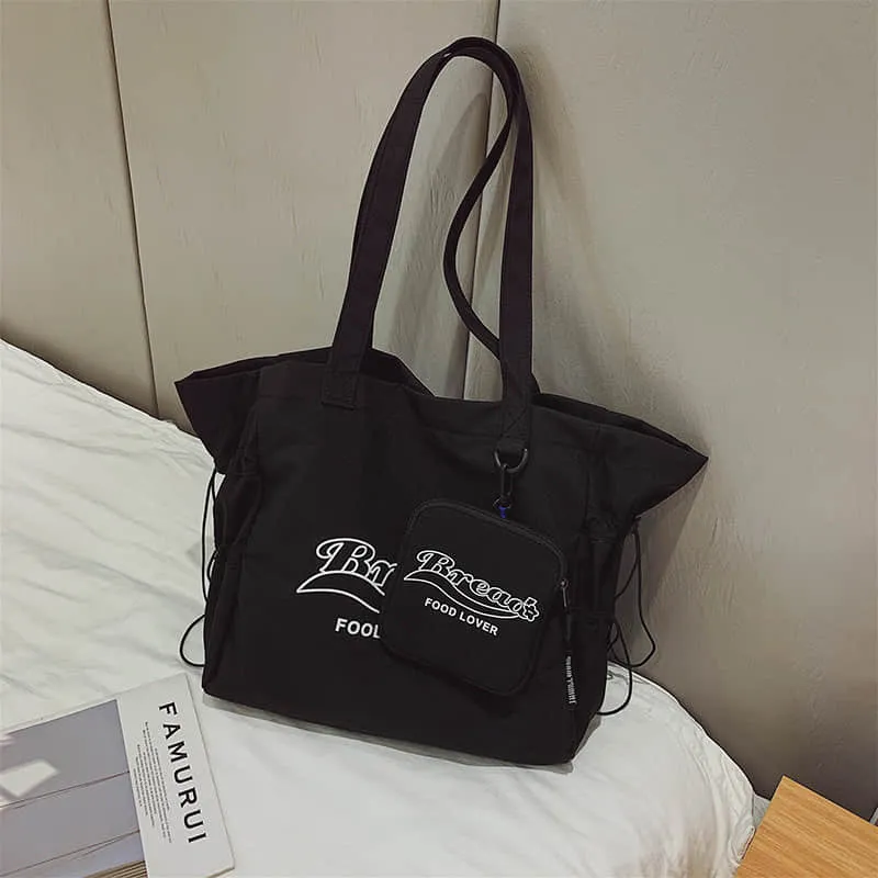 Fashion Large capacity simple all-match tote bag