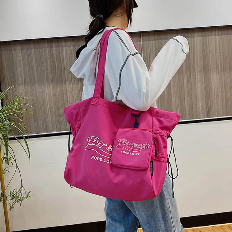 Fashion Large capacity simple all-match tote bag