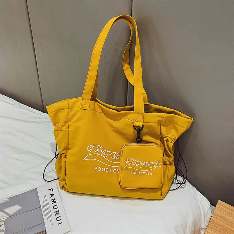 Fashion Large capacity simple all-match tote bag